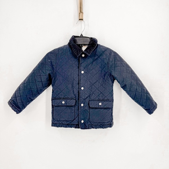Gymboree Black Quilted Puffer Jacket - Picture 1 of 4